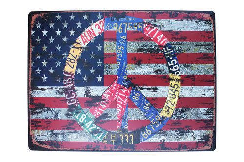 Iron Painting - I Love USA