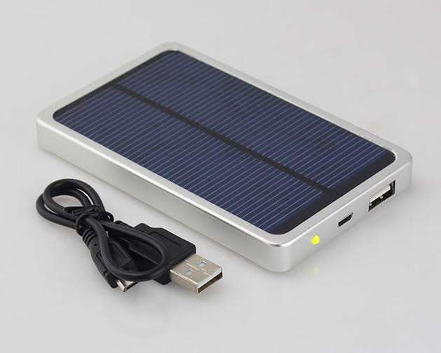 Solar Power Bank - 4000Mah