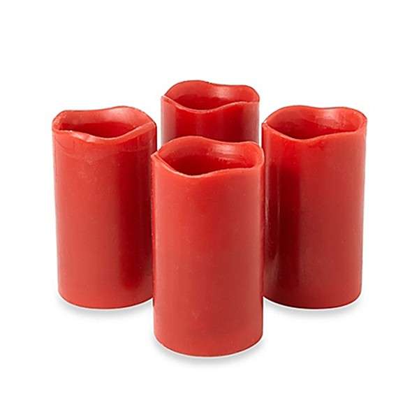 LED Candle - 4pc with timer