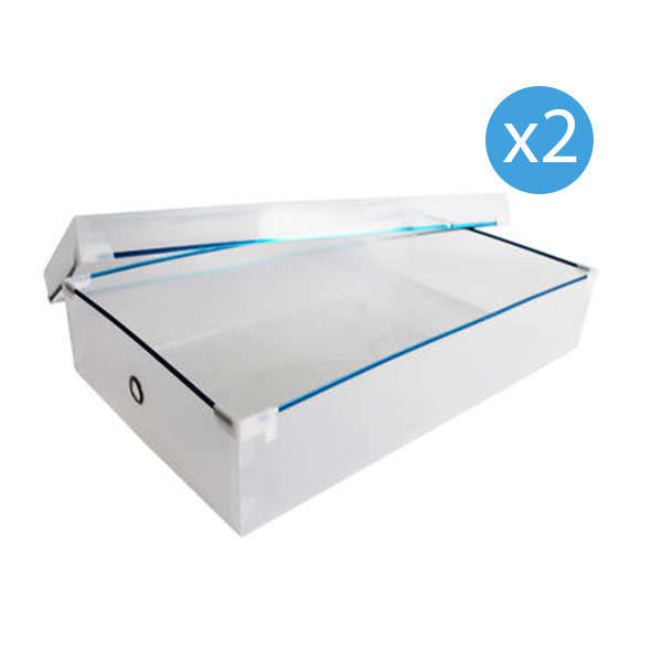 Shoe Box - Shoe Plain (Set Of 2)