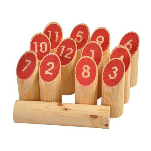 Wooden Number Toss Game