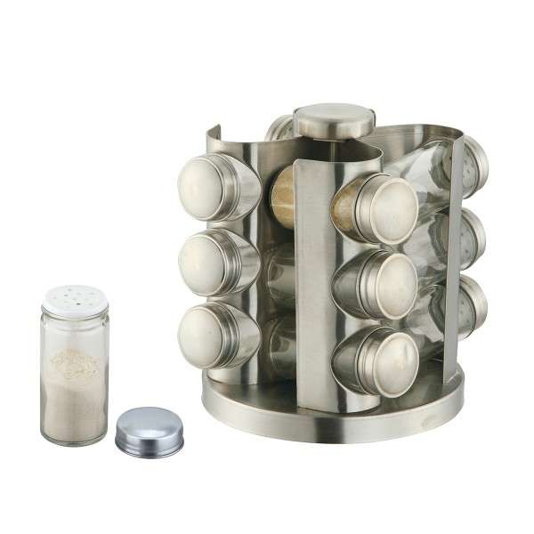 Spice Rack - Fine Living Curved 13 pc