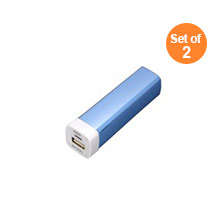 Powerbank Lipstick 2600 Set of 2