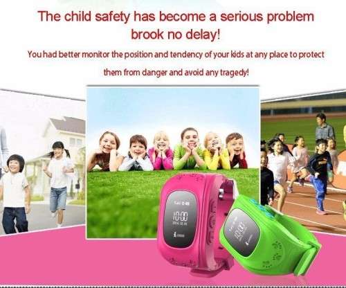 Q50 GPS Tracker Watch For Kids