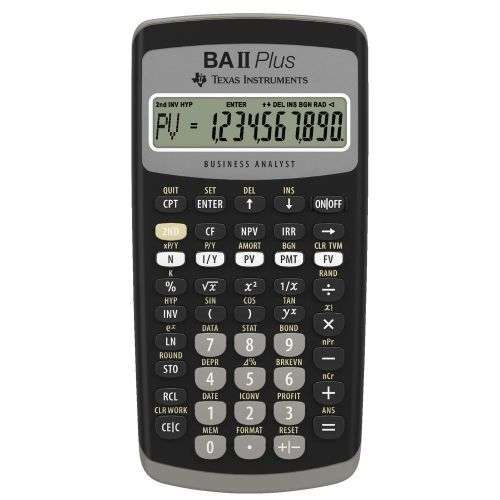 Texas Instruments BA ii Plus Calculator