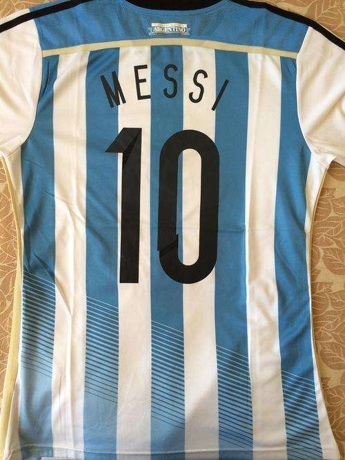 ***CRAZY SPECIAL***ARGENTINA 13/14 HOME-MESSI-10-X LARGE-PLAYERS VERSION