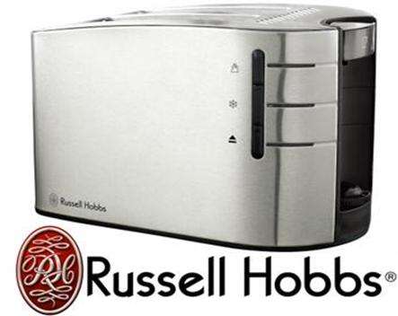 LAST ONE LEFT RUSSELL HOBBS 2 SLICE SATIN TOASTER  (RH13973) !!!