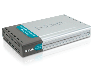 BRAND NEW DP-300U Fast Ethernet 3-Port Print Server !!!