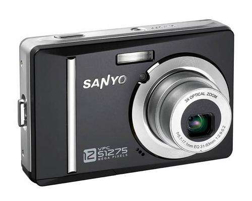 Sanyo VPC-S1275 12MP Compact Digital Camera