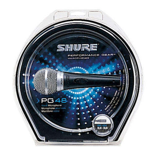 BRAND NEW SHURE PG48 MICROPHONES !!! FREE DELIVERY !!!