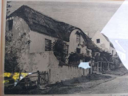 Andre Naude etching