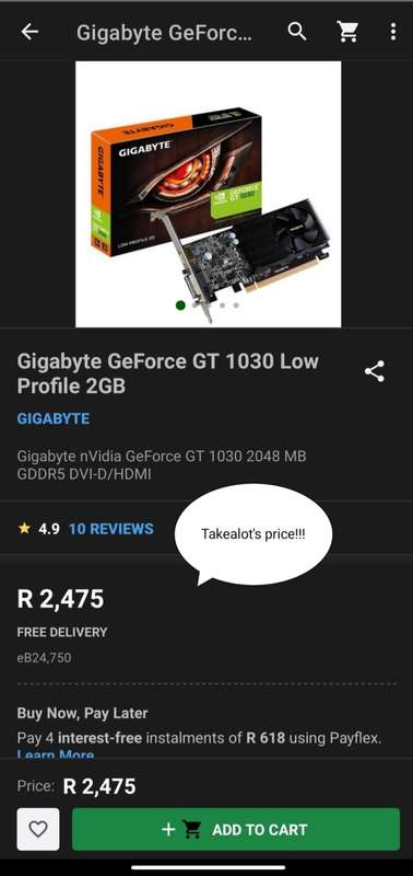 Great deal!!! Gt 1030 GDDR5 Low profile graphics card (read description)