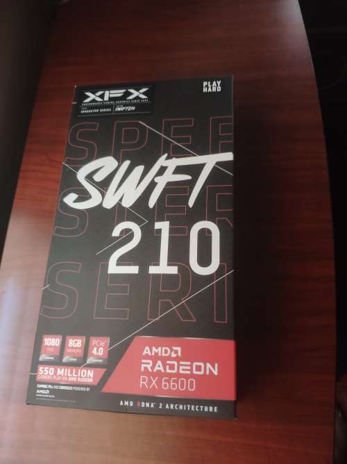 AMD XFX Radeon RX 6600 Graphics Card 8GB DDR 6 AMD RDNA 2