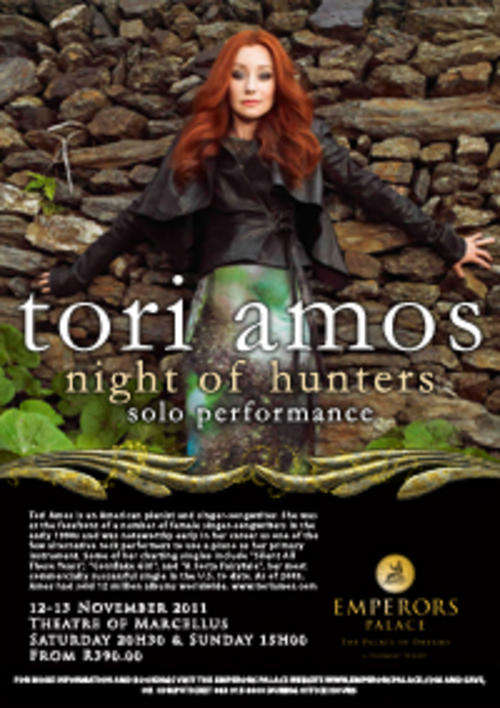 Tori Amos @ Theatre Of Marcellus At Emperors Palace : Sunday, Nov 13 2011 15H00