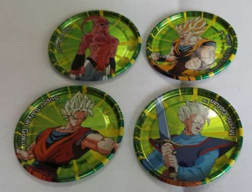 Dragonball Z - Click metal Tazos