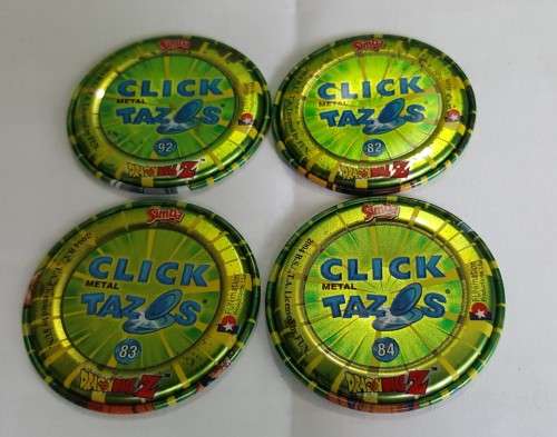 Dragonball Z - Click metal Tazos