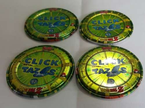 Dragonball Z - Click metal Tazos