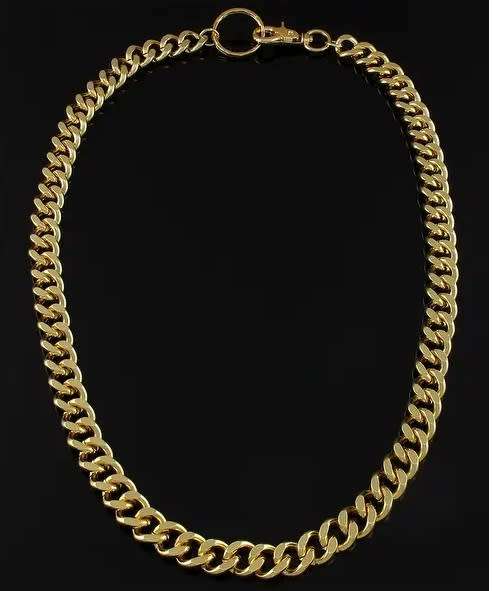Heavy Gold Tone Link Wallet Chain Jeans Chain