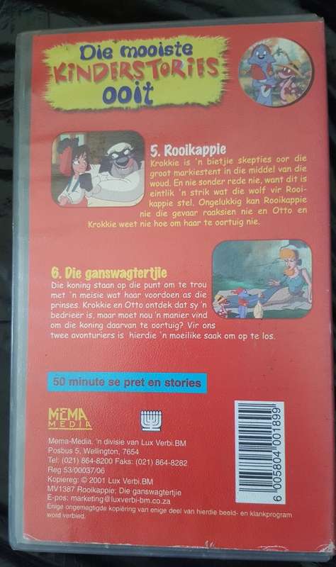 Die mooiste kinderstories ooit ( rooikappie en die ganswagtertjie
