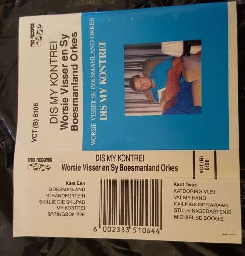 WORSIE VISSER - DIS MY KONTREI CASSETTE
