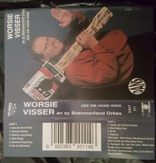 WORSIE VISSER - GEE DIE HOND WIND CASSETTE