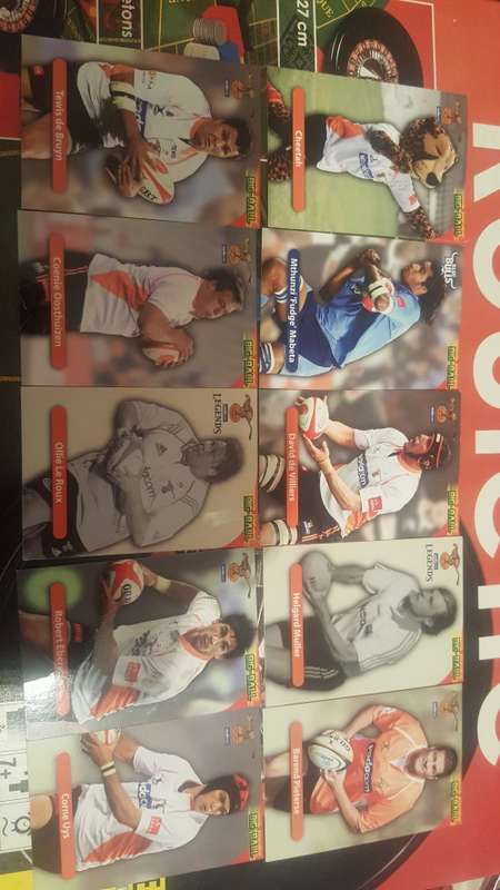 BIG BALL RUGBY TRADING CARDS 2010