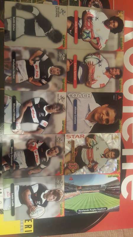 BIG BALL RUGBY TRADING CARDS 2010