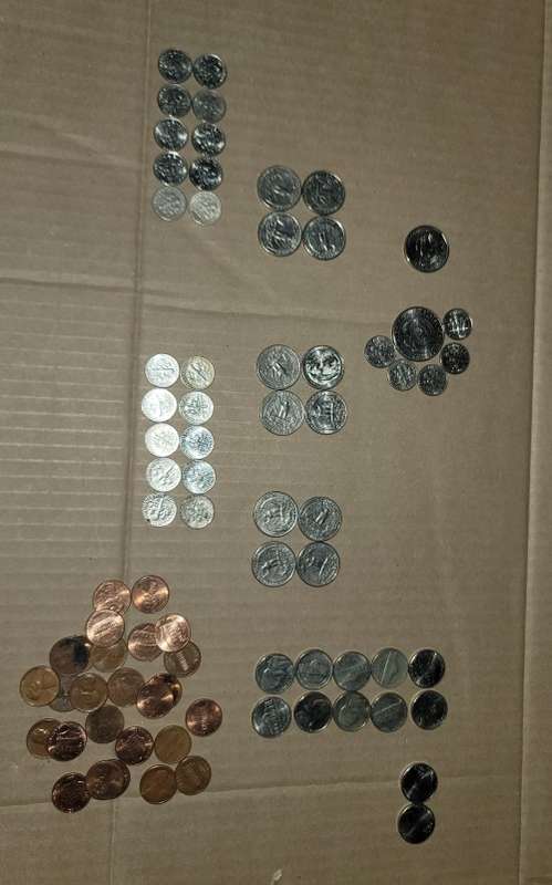 USA DOLLARS NOTES AND COINS FOR COLLECTION