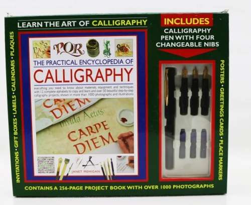 Boxed Original The Art Of Calligraphy With Pen, Nibs and Ink!!!