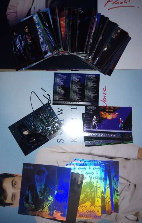 1995 Fleer Batman Forever trading cards  115 cards