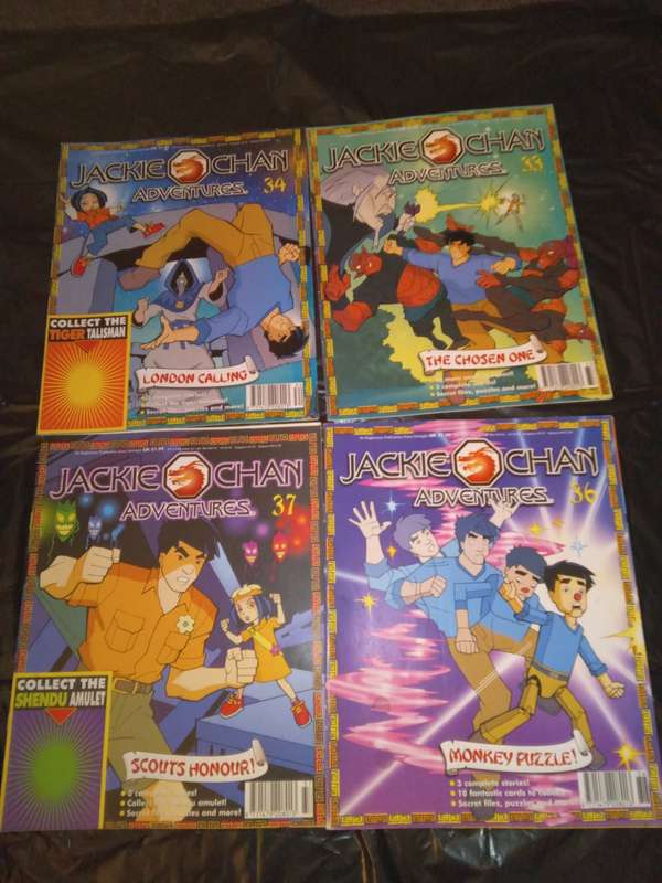 Jackie Chan Adventures magazines