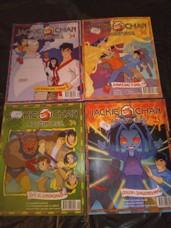 Jackie Chan Adventures magazines
