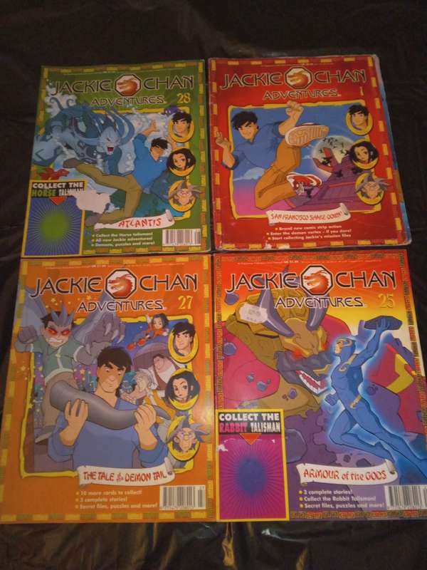 Jackie Chan Adventures magazines