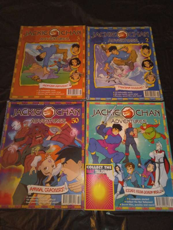 Jackie Chan Adventures magazines