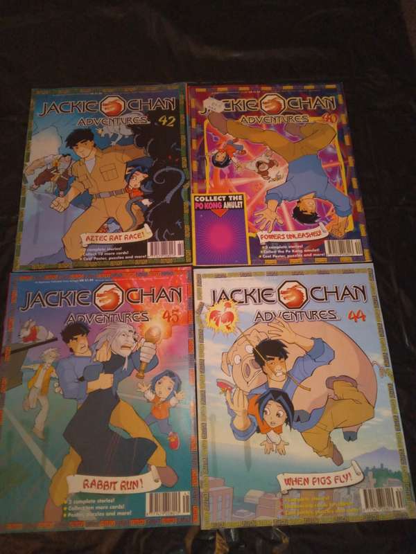 Jackie Chan Adventures magazines