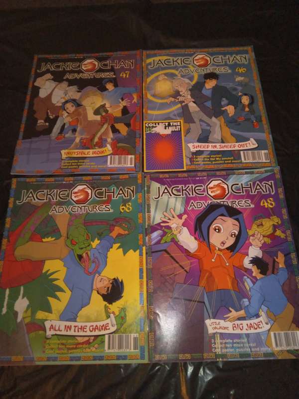 Jackie Chan Adventures magazines