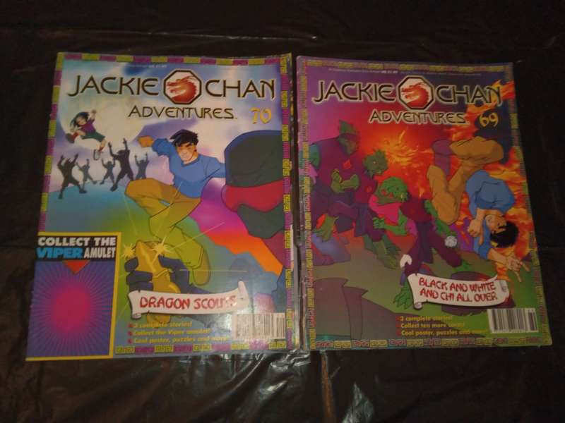 Jackie Chan Adventures magazines