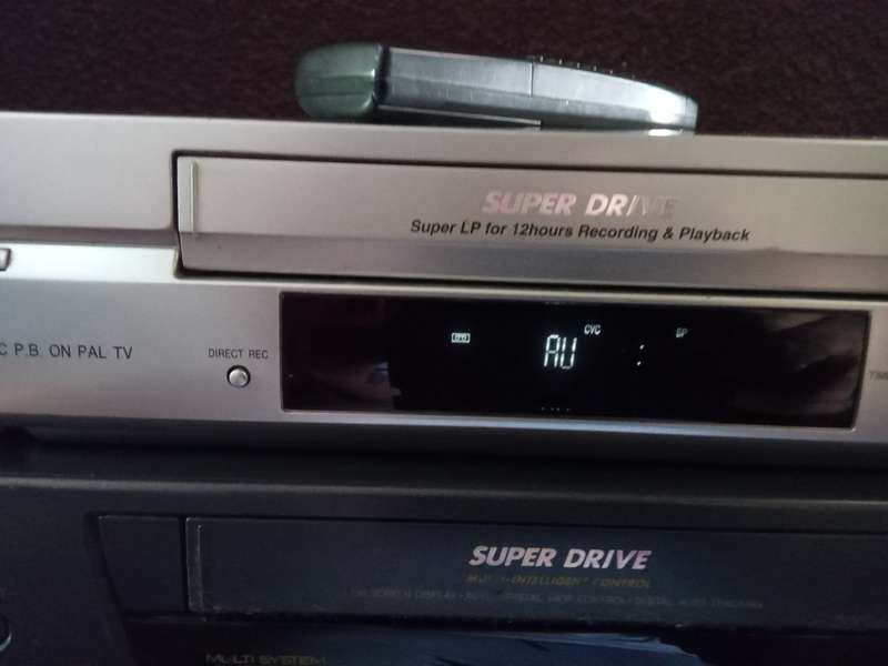 2 X PANASONIC VCR VIDEO PLAYERS