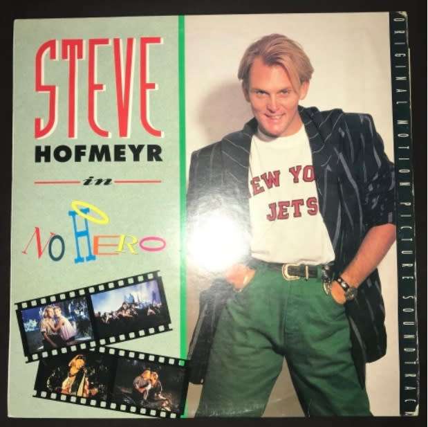 Steve Hofmeyr - No Hero (LP) Vinyl Record (4th Album)