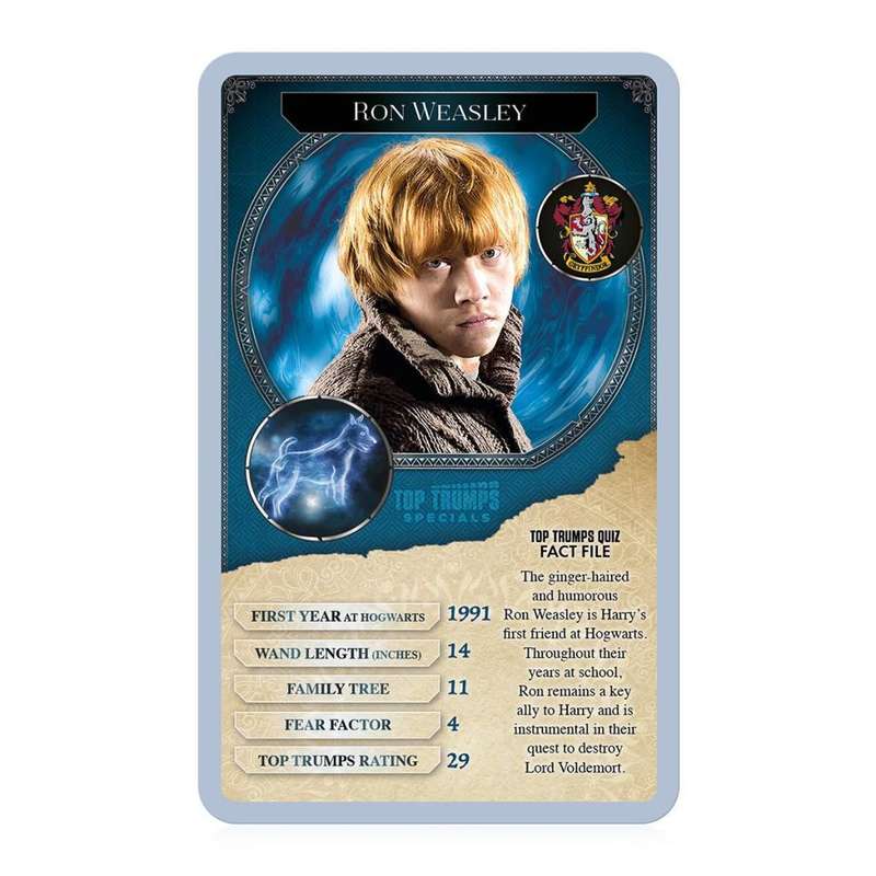Top Trumps Harry Potter Top 30 Witches and Wizards