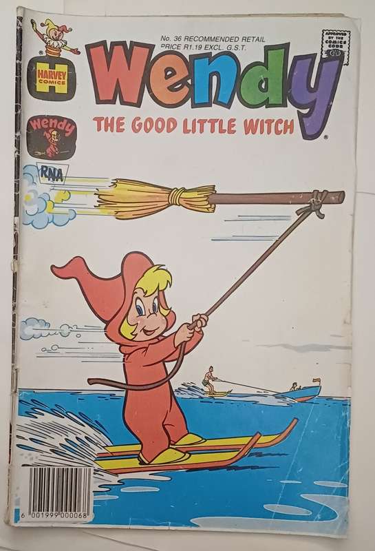 HARVEY COMICS - WENDY THE GOOD LITTLE WITCH NO 36