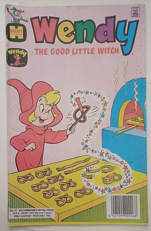 HARVEY COMICS - WENDY THE GOOD LITTLE WITCH NO 57