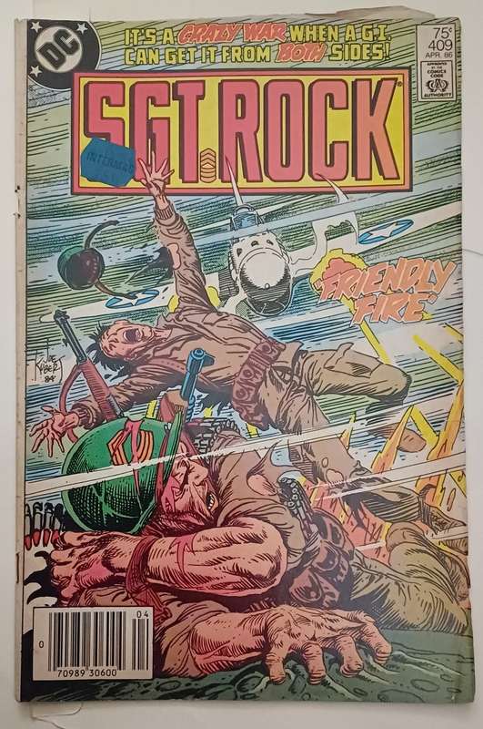 DC COMICS SGT ROCK # 409