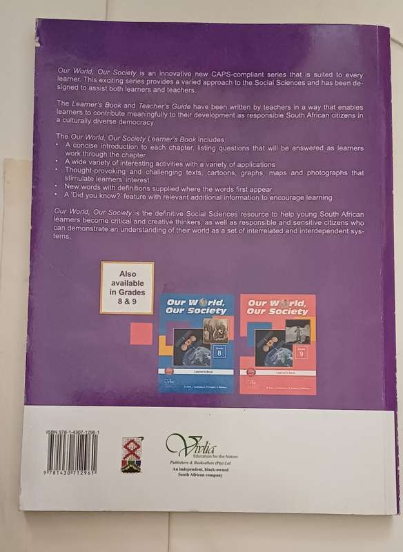OUR WORLD OUR SOCIETY CAPS - LEARNER'S BOOK GRADE 7