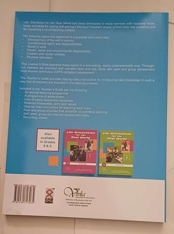 LIFE ORIENTATION FOR THE REAL WORLD CAPS - LEARNER'S BOOK GRADE 7