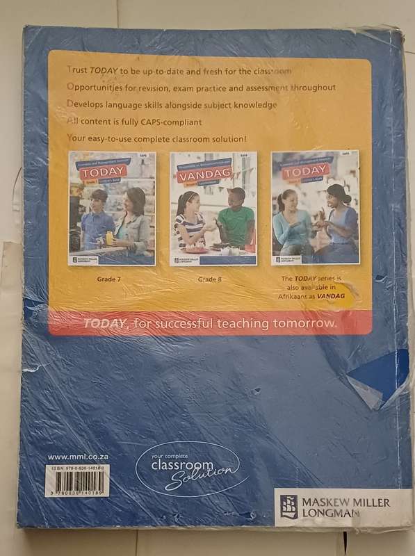 ECONOMIC AND MANAGEMENT SCIENCES TODAY CAPS - LEARNER'S BOOK GRADE 9