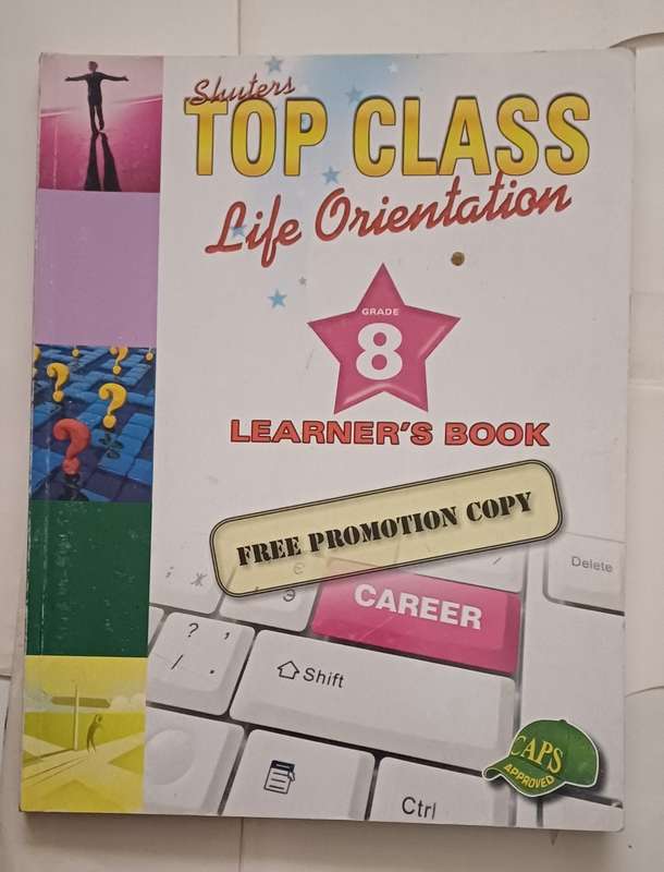 SHUTERS TOP CLASS LIFE ORIENTATION CAPS - LEARNER'S BOOK GRADE 8