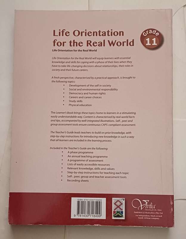 LIFE ORIENTATION FOR THE REAL WORLD CAPS - LEARNER'S BOOK GRADE 11
