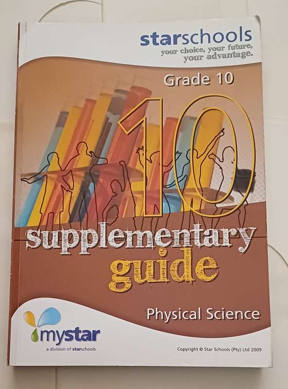 STARSCHOOLS SUPPLEMENTARY GUIDE PHYSICAL SCIENCE GRADE 10