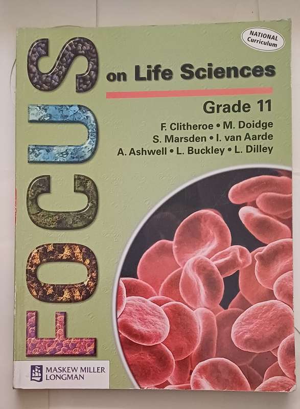 FOCUS ON LIFE SCIENCES GRADE 11